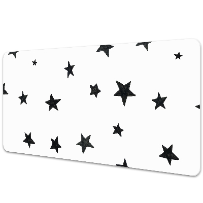 Large desk mat for children star