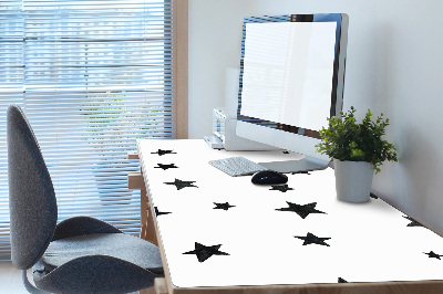 Large desk mat for children star