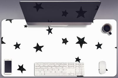 Large desk mat for children star