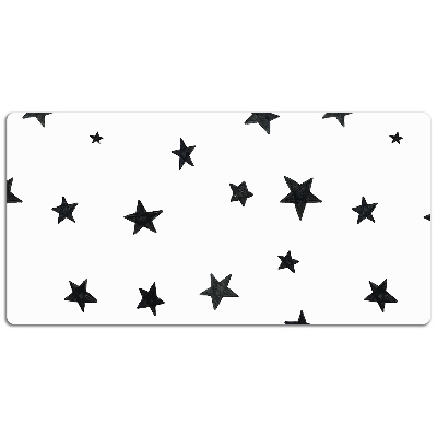 Large desk mat for children star