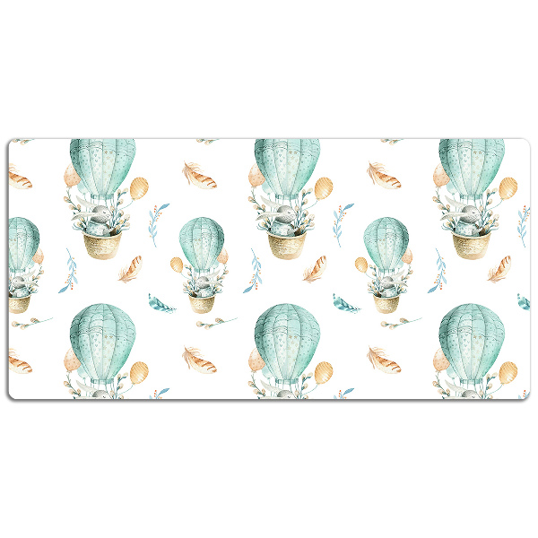 Full desk protector Rabbit in a balloon