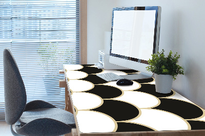 Large desk mat for children Fish scales