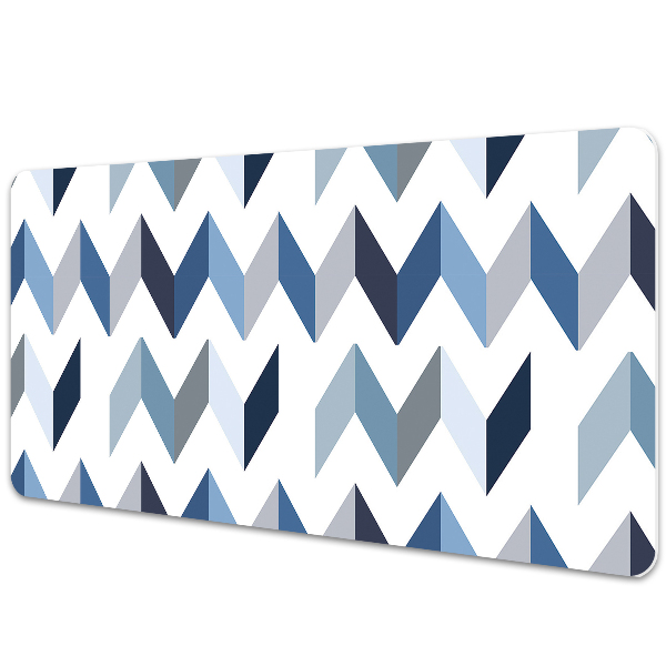 Large desk mat for children herringbone