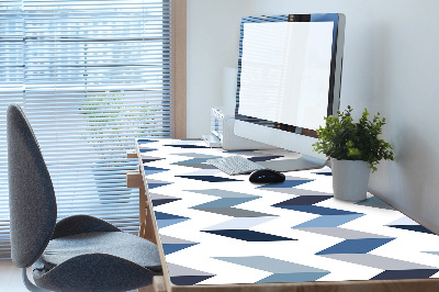 Large desk mat for children herringbone