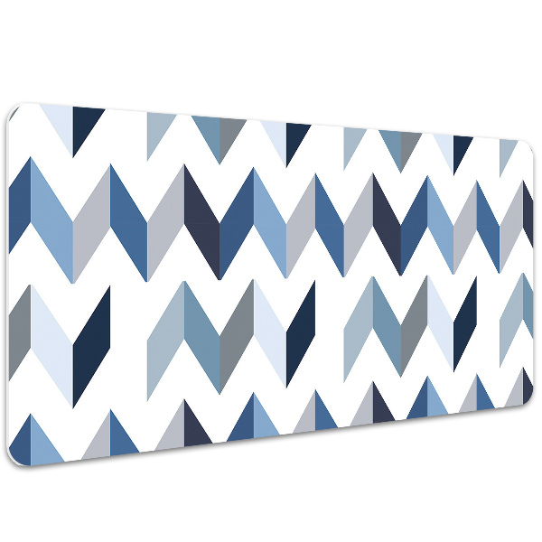 Large desk mat for children herringbone
