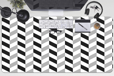 Full desk mat Herringbone pattern