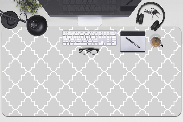 Desk pad Moroccan pattern