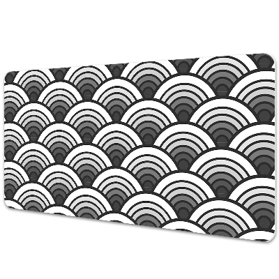 Full desk pad Scallop ombre