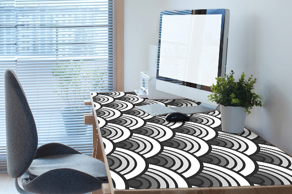 Full desk pad Scallop ombre