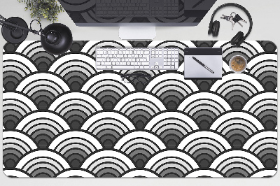 Full desk pad Scallop ombre