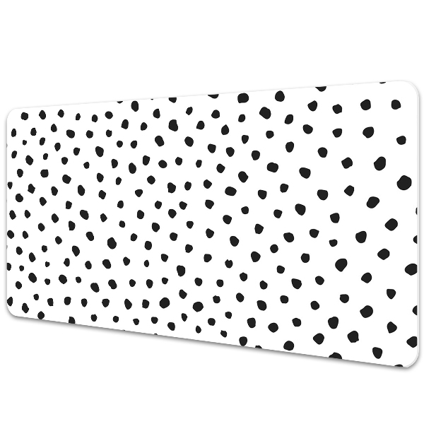 Large desk mat for children small dots