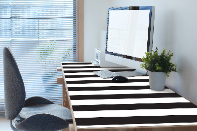 Large desk pad PVC protector Striped pattern