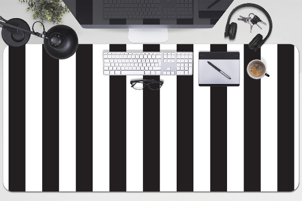Large desk pad PVC protector Striped pattern