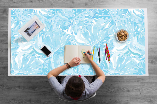 Full desk mat palm leaves
