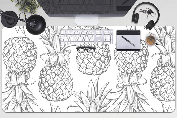 Full desk mat Pattern in pineapples