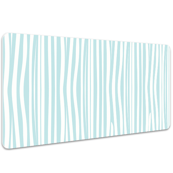 Large desk mat for children zebra