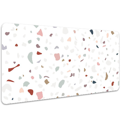 Desk pad colored spots