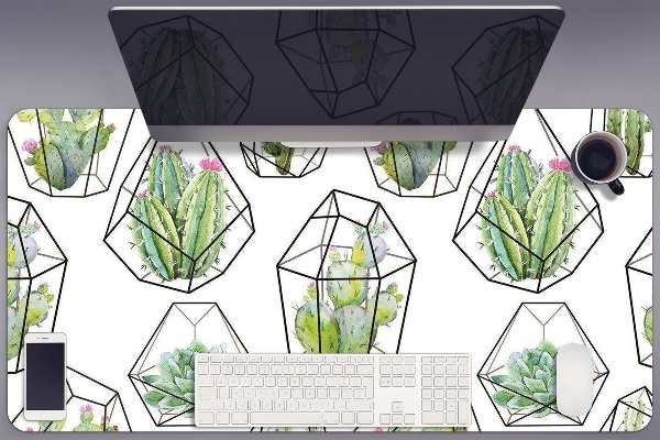 Full desk pad Cacti in lumps