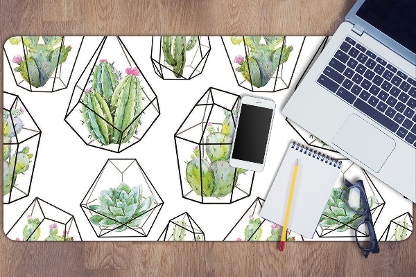 Full desk pad Cacti in lumps