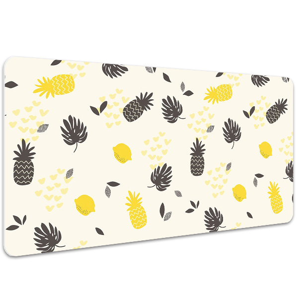Large desk mat for children pineapples