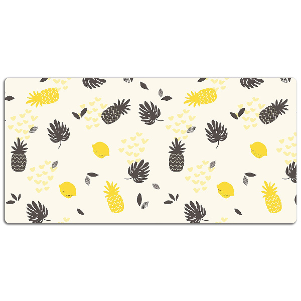 Large desk mat for children pineapples