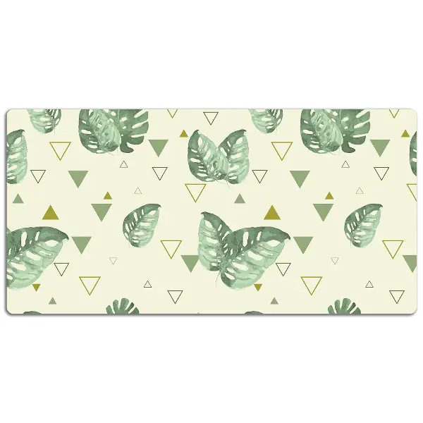 Desk mat Monster and triangles