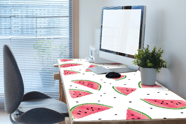 Desk pad Watermelon rain