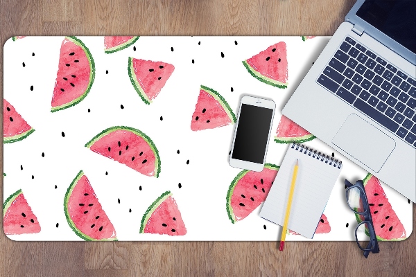 Desk pad Watermelon rain