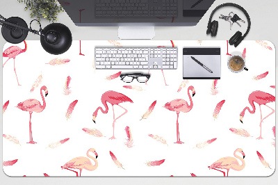 Desk pad A flock of flamingos