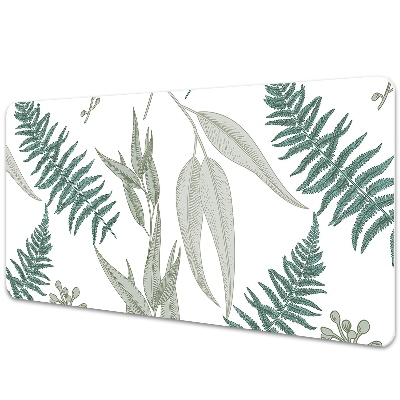 Large desk mat for children Fern