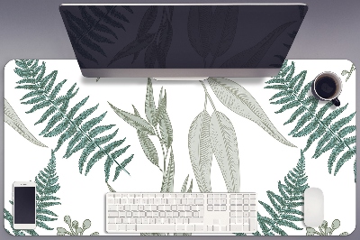 Large desk mat for children Fern