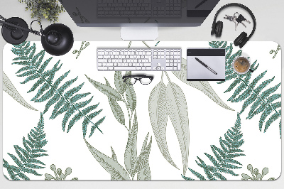 Large desk mat for children Fern