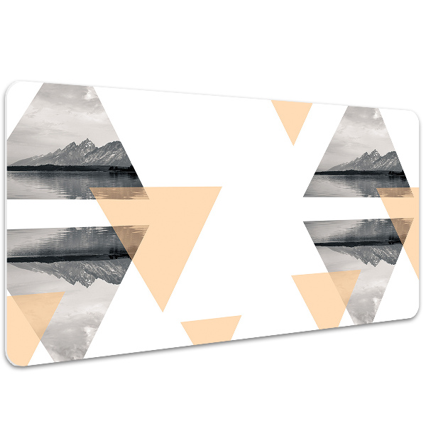 Full desk pad lake landscape