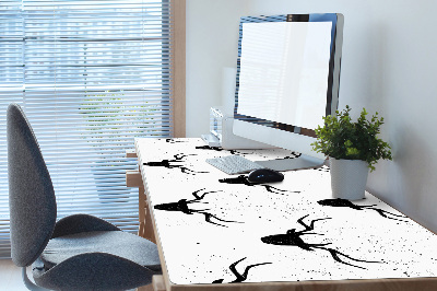 Desk mat Black deer formula