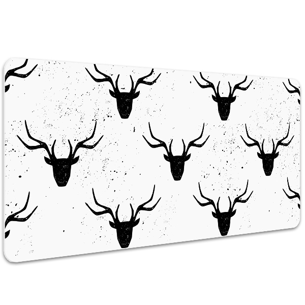 Desk mat Black deer formula