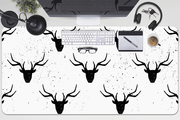 Desk mat Black deer formula