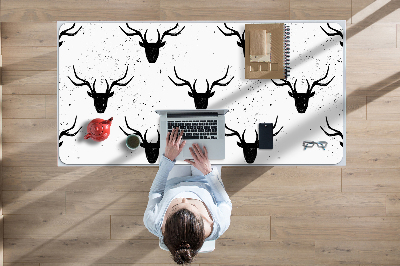 Desk mat Black deer formula