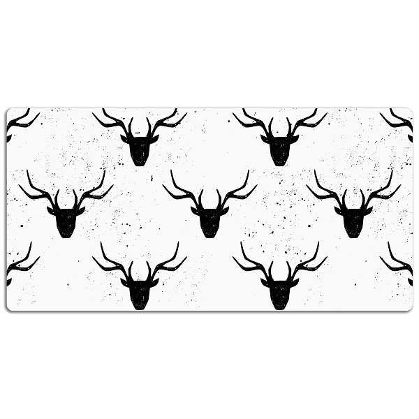 Desk mat Black deer formula