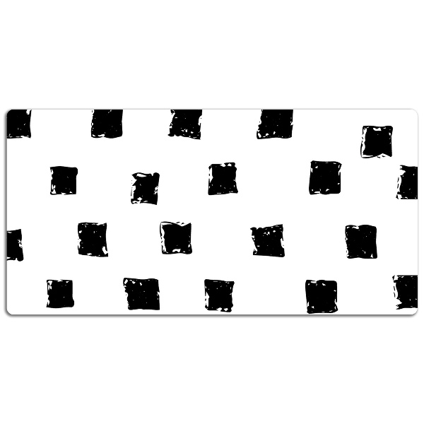 Full desk pad painted squares
