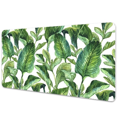 Full desk protector banana leaves