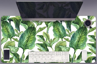 Full desk protector banana leaves