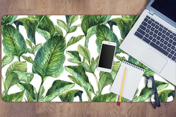 Full desk protector banana leaves