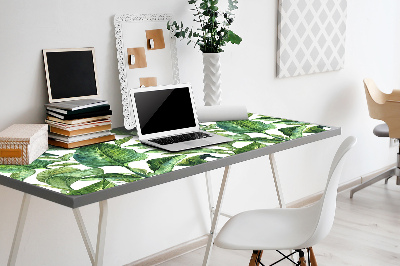 Full desk protector banana leaves