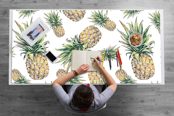 Large desk mat for children pineapples
