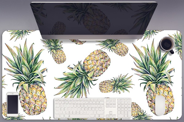 Large desk mat for children pineapples