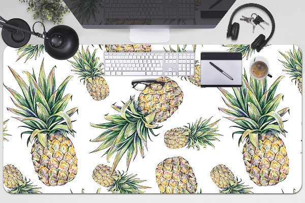 Large desk mat for children pineapples
