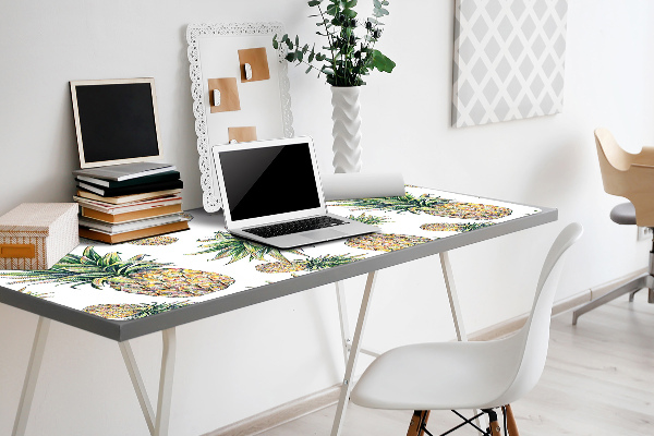 Large desk mat for children pineapples