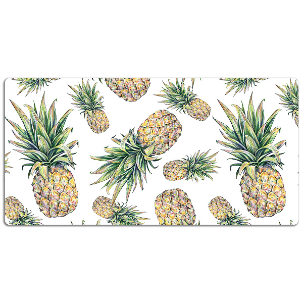 Large desk mat for children pineapples