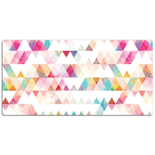Desk mat geometry of triangles