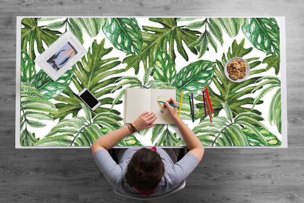 Full desk mat Jungle leaves